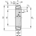CUSCINETTO RULLI CONICI FAG 31317 mm.85X180x44,5
