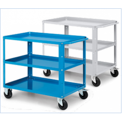 CARRELLO A 3 VASCHE FAMI mod. CLEVER 1028X615X846 azzurro CARRELLO A 3 VASCHE FAMI mod. CLEVER 1028X615X846 azzurro